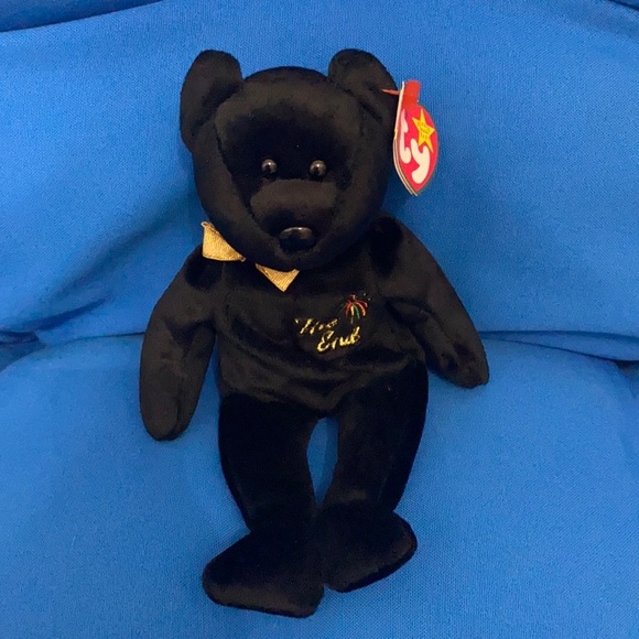 Ty Other - TY Beanie Bear End Bear 1999 ExcellentCondition NWTS Tag Is Bent